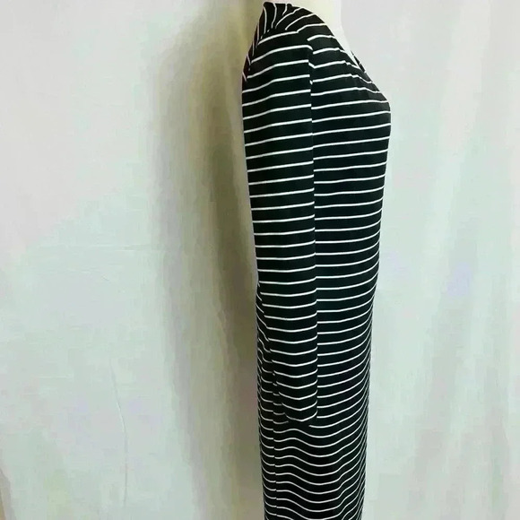 Bebonnie medium blue and white long sleeved dress - Picture 4 of 6